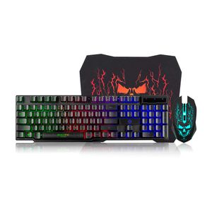 Kit gamer teclado, mouse y mouse pad By Micronics