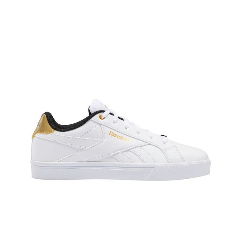 Fobia Torpe Prefacio Zapatillas Reebok Mujer Royal Complete3Low Blanco / Dorado Talla 37 | 7846