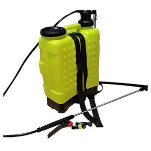 Mochila Fumigadora Manual de 20 litros amarilla knapsack sprayer