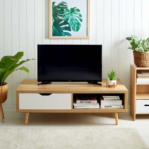 Mesa de TV Vintage Luna 1 Cajón Color Duna