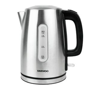 Hervidor Inalámbrico Inoxidable Plata Daewoo DEK-1349 1.7L
