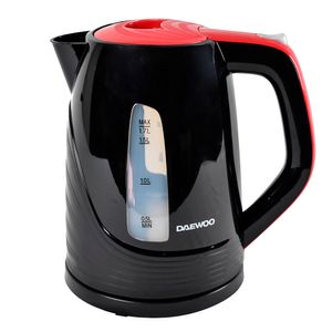 Hervidor Inalámbrico Inoxidable Negro Daewoo DEK-1308 1.7L