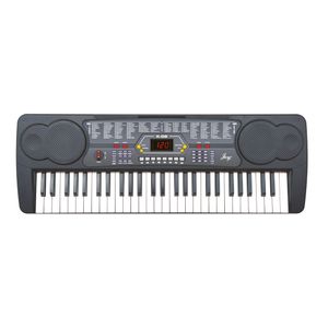 Órgano eléctrico Joy K-09, 54 teclas, 100 timbres, 100 ritmos, pantalla led, negro