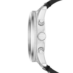 Reloj Diesel Rasp Chrono DZ4444 Para Hombre Cronómetro Fecha Correa de Cuero Negro