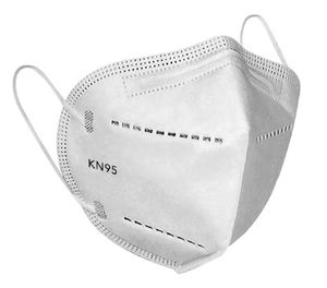 Mascarilla KN95 Importadas Certificadas 5 Capas Color Blanco x 50 Unidades