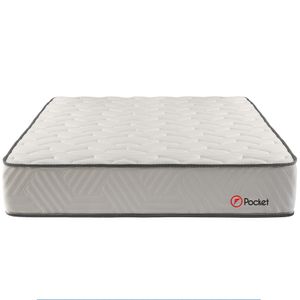 Colchón FORLI Pocket 2 Plz + 2 Almohadas + Protector