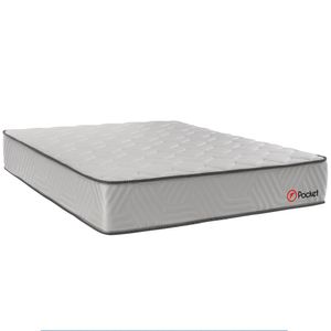 Colchón FORLI Pocket 2 Plz + 2 Almohadas + Protector