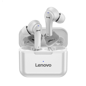 Audífonos Lenovo QT82 TWS  con Control Táctil Y Estuche de Carga - Blanco