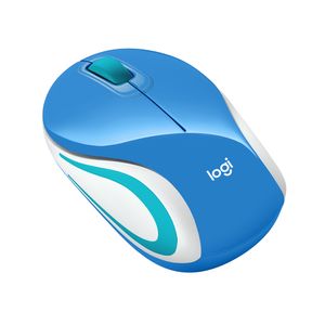 Mouse Logitech M187 Mini, Wireless, Ultra Portable, Blue