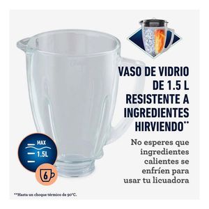 Licuadora Serie Profesional de 1.5 Lts Oster BLSTBPST Negro 700W