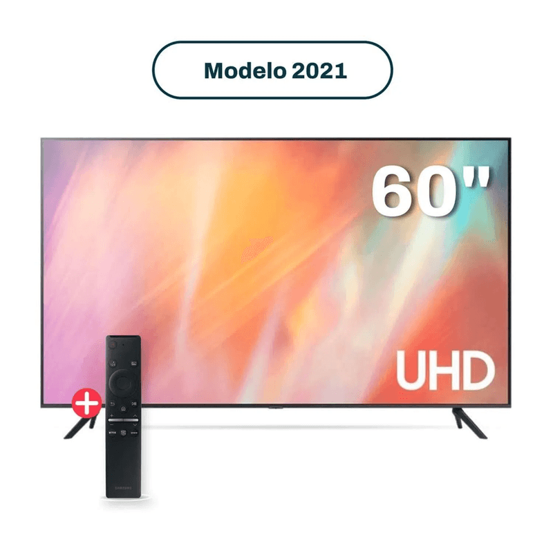 Televisor SAMSUNG LED 60 UHD 4K Smart Tv UN60AU7000GXPE