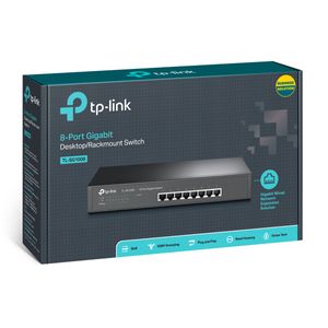 Switch TP-Link TL-SG1008 de 8 Puertos Gigabit
