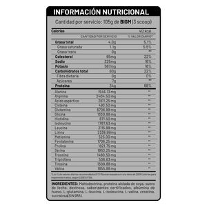 Ganador De Peso Universe Nutrition Bigm 3kg Chocolate + Shaker