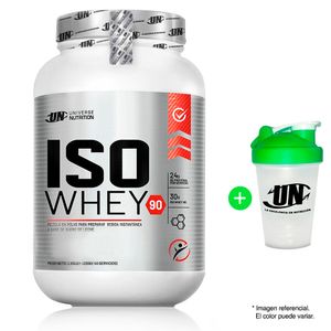 Proteína Universe Nutrition Iso Whey 90 1.2kg Cookies & Cream + Shaker