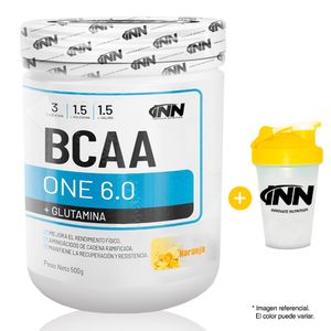 Aminoácidos Inn Bcaa One 6.0 500gr Naranja + Shaker