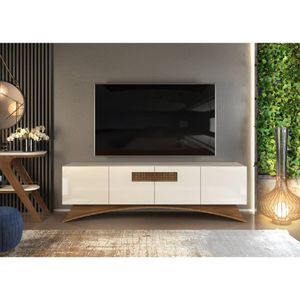 Mesa de TV 70" Aurora Blanco