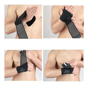 Muñequera con Férula para Muñeca Negro 552B Todo Fit