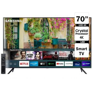 Televisor Crystal Smart TV 70" 4K UHD SAMSUNG 70AU7000