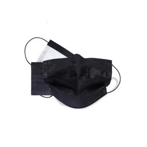 Mascarillas Quirúrgicos Negro-Caja de 25 unidades