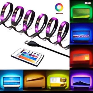 Tira de luces led TIKTOK RGB5050 con Control Remoto profesional + regalo