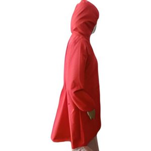 Mandil de Bioseguridad Tipo Capa Notex ROJO TALLA M