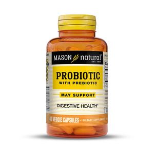 Probiótico con Prebiótico Mason Natural 40 Cápsulas