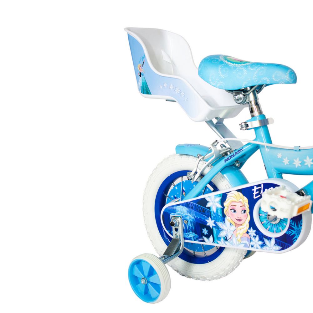Bicicleta para Niña Monark Frozen Elsa Aro 12 Celeste Real Plaza