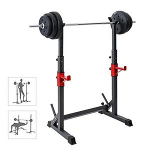 Rack De Sentadillas De Altura Ajustable