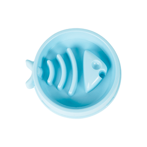 Smartpet Plato slow pez turquesa