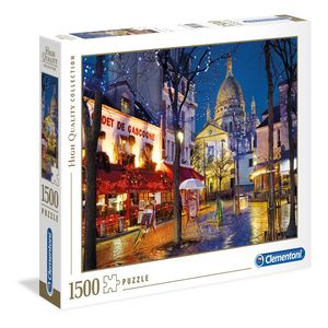 Rompecabezas 2D 1500 piezas Paris Montmartre - Clementoni 31999