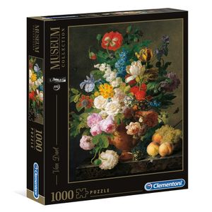 Rompecabezas 2D 1000 piezas Jarron de Flores - Clementoni 31415