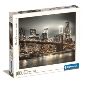 Rompecabezas 2D 1000 piezas Rascacielos New York - Clementoni 39366