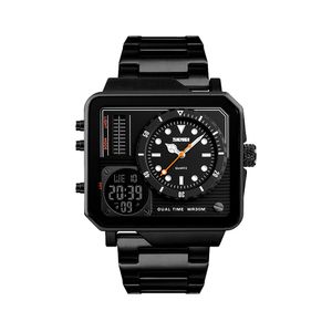 Reloj Skmei 1392 Digital Cuadrado Color Negro