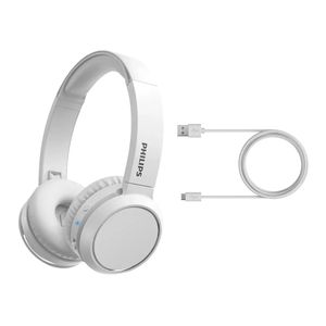 Audífonos Philips TAH4205 Bluetooth C/Micro 29 Hrs Blanco
