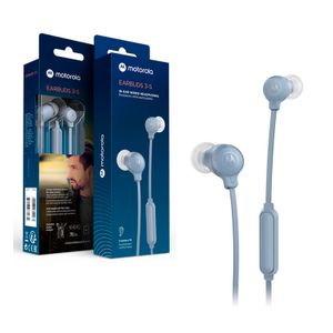 Audifonos Motorola IN EAR Wired Earbuds 3-S - Azul