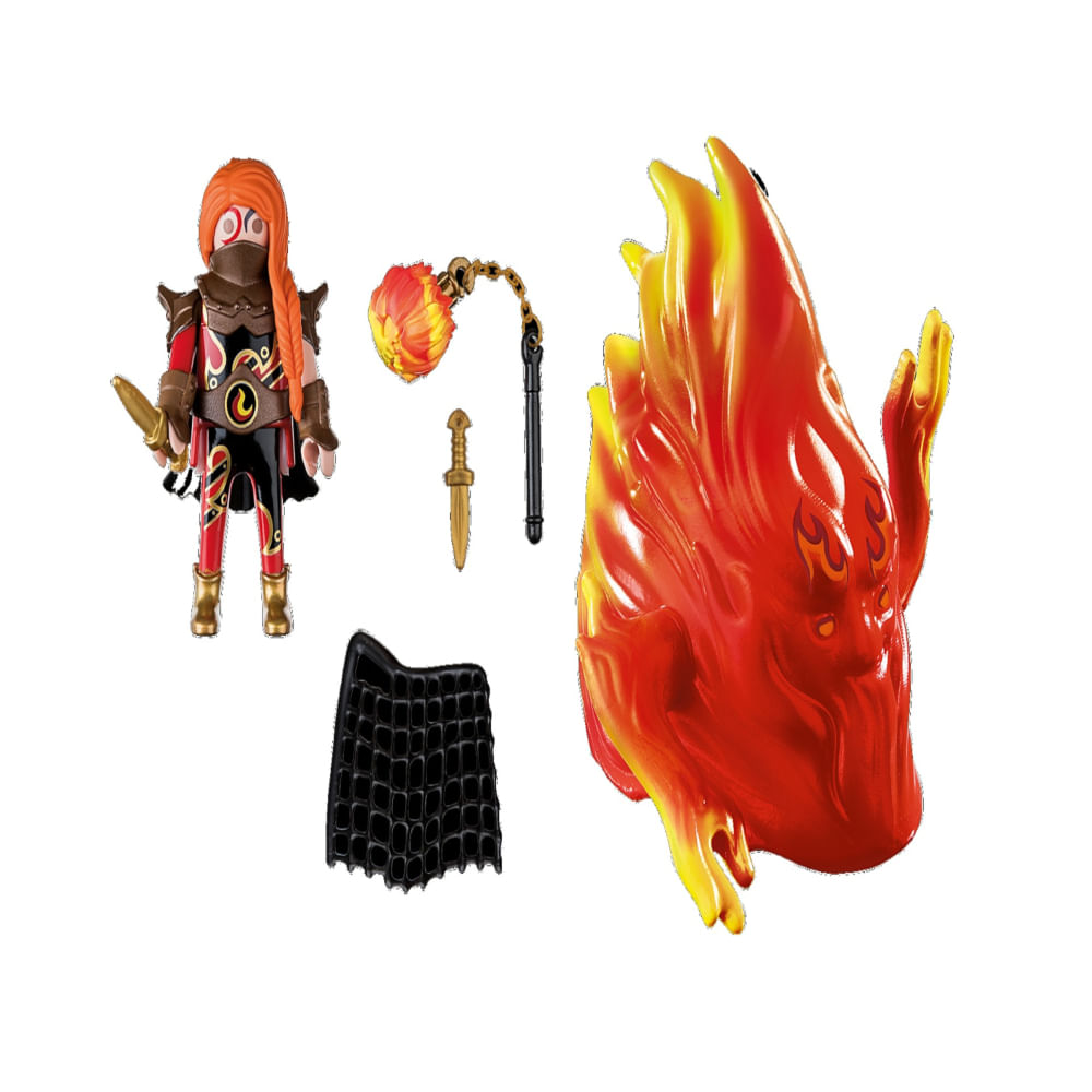 Espíritu de Fuego Bandidos Burnham Novelmore Playmobil - Real Plaza