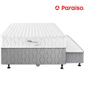 Cama PARAÍSO Diván 2 Plazas + 2 Almohadas + Protector