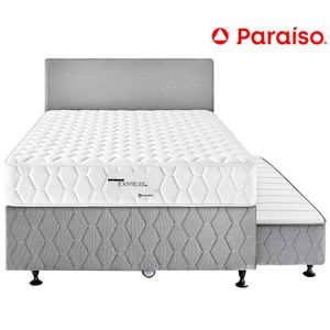 Dormitorio Diván PARAISO 1.5 Plz + 1 Almohada + Protector