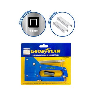 Pack 3x2 Engrampadora Goodyear GY-SG-5001 trabajo 4 - 8 mm Tapetes Alfombras