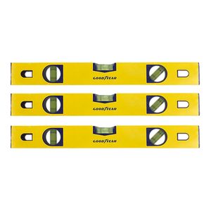 Pack 3x2 Nivel Magnetico Imantado Goodyear GY-LV-5004 600 mm CRV