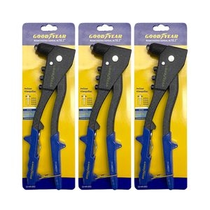 Pack 3x2 Remachadora Manual Goodyear GY-HR-5002 Aluminio 10.5"