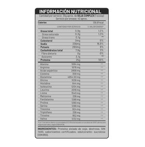 Proteína Aislada Soja Complex 1.5Kg Chocolate