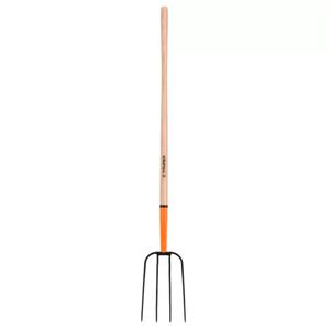 Trinche para Paja Forjado 4 D Mango Mad. 54" Truper 11003