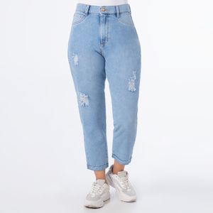 Pantalon Denim Fits Me Pily. Tobillero