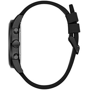 Reloj Guess Atlas U1055G1 W1055G1 Para hombre Acero Inoxidable Correa de Silicona Negro