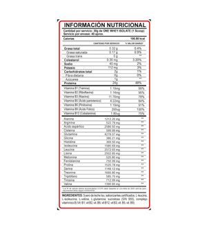 Proteína Isolatada One Whey Isolate 1.1Kg Chocolate