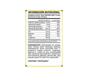 Multivitamínico Zma Pro.H One 500Gr Citrus Punch