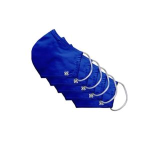 Mascarilla Reutilizable Ecologica Deportiva 2x1-Azul