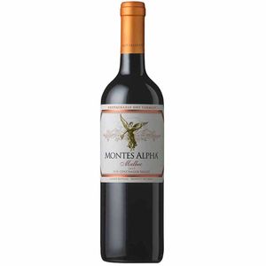 Vino MONTES ALPHA Malbec Botella 750ml