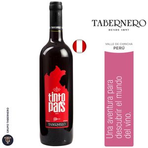 Vino TABERNERO Tinto País Malbec Botella 750ml